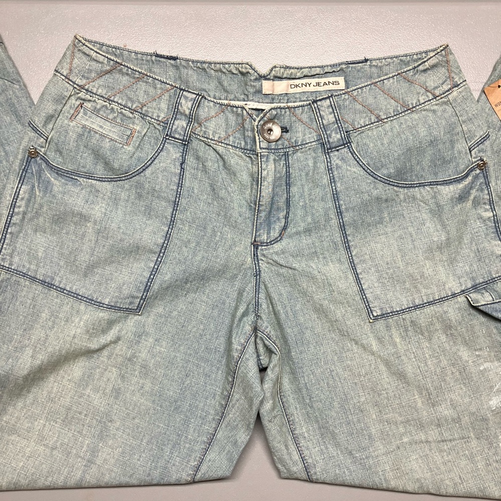 DKNY Blue Relaxed Jeans Classic Denim Style